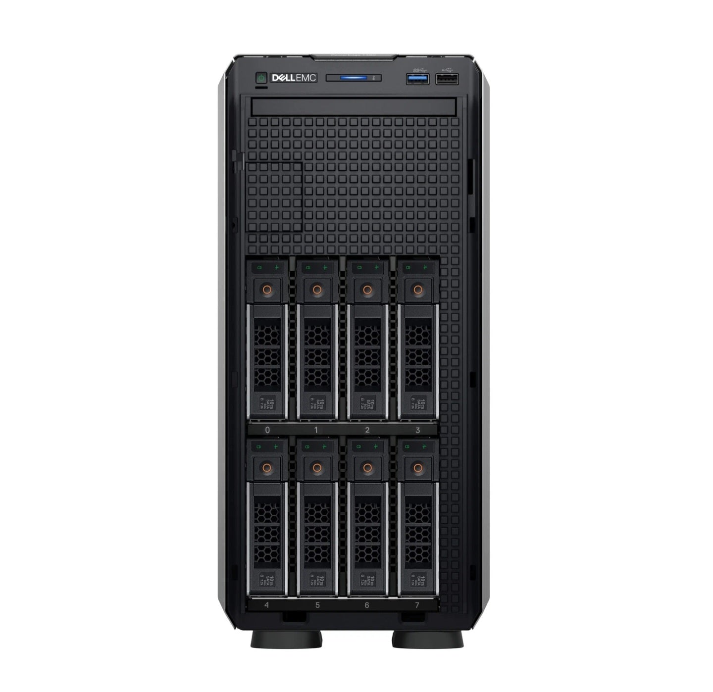 Server Dell T350 8x3.5" 1xE-2314 32GB H355 2x960GB SSD 2.5" 2xPSU